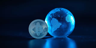 Cryptocurrency displayed within wider global financial markets