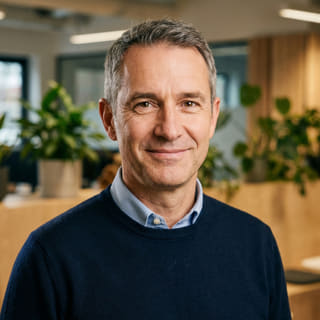 James Mitchell, listed as Chief Executive Officer at Fern Kapitvale, in a profile image